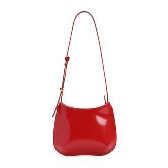 Jacquemus Shoulder Bags, female, Red, Size: ONE SIZE Le Petit Bisou Handbag