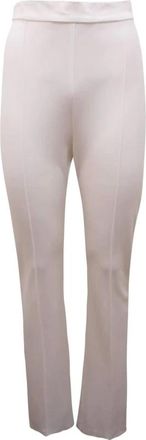 Pinko Pinko, Broeken, Dames, Wit, L, Mandarino Pantalone