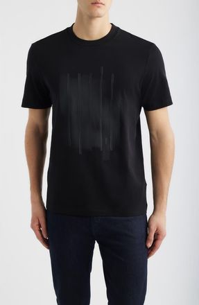 BOSS Thompson Cotton Graphic T-Shirt in Black at Nordstrom, Size Xx-Large