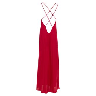 Reformation Miguel Viscose Blend Gown