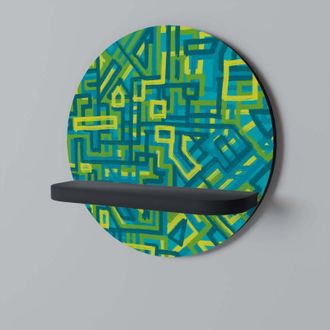 OEM Recuerdos Nost&aacute;lgicos Estante Redondo Negro