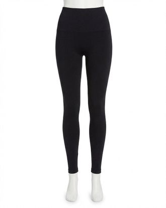 Spanx Ecocare Seamless Leggings In Very Black