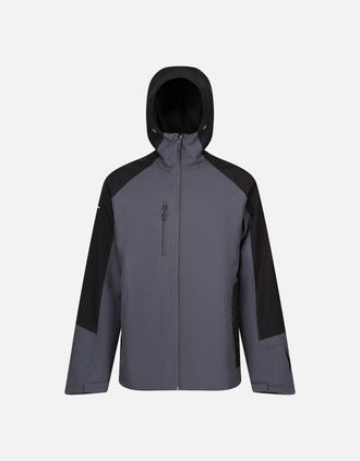 Regatta Mens Regatta Professional Mens Contrast Detail Waterproof Jacket - Grey - Size: 38/Regular