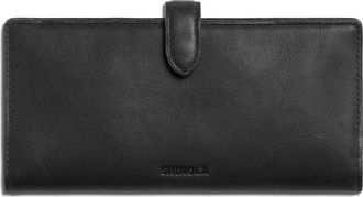 Shinola Continental Leather Snap Wallet in Black at Nordstrom