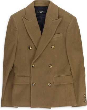 Amiri DOUBLE BREASTED ERMINE BLAZERS