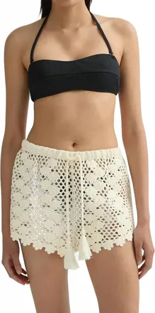 Poss&eacute; Saskia Short In Ivory