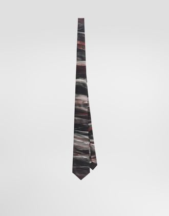 Dolce & Gabbana Abstract-print Silk Tie - Man Ties And Pocket Squares Onesize