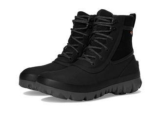 Bogs Arcata Urban Lace Mens Shoes Black 1 : 10 D - Medium, Textile/Synthetic