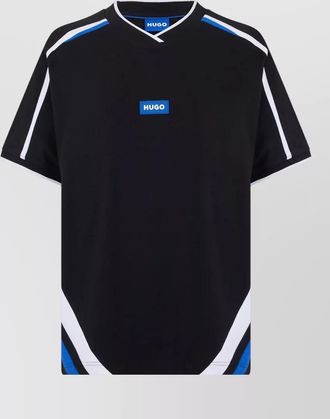 HUGO BOSS regular fit crew neck sports t-shirt