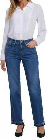 NYDJ Bailey Relaxed Denim Straight Leg Jeans In Blue