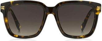 Marc Jacobs Stijlvolle zonnebril in bruine tint - Dames - Zonnebrillen - Bruin - 53 MM - Accessoires
