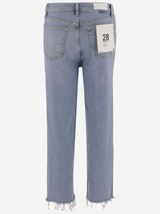 Re/Done Stretch Cotton Jeans - Blue