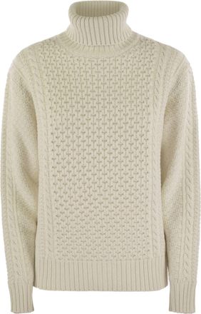 Fabiana Filippi Turtleneck Jumper With Special Workmanship