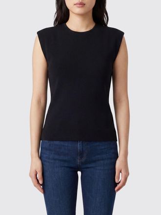 P.A.R.O.S.H. P. A.R. O.S. H. Top smanicato slim fit a girocollo in misto viscosa