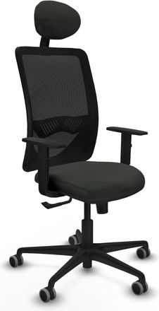 Piqueras y Crespo Silla De Oficina Piqueras Y Crespo Zulema Negro Soporte Lumbar