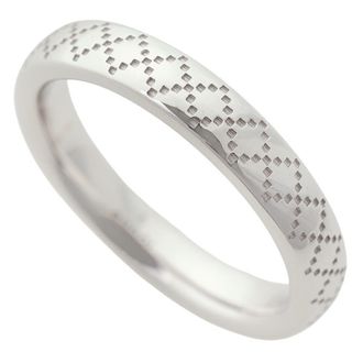 Gucci White Gold White Gold (18K) Band Ring (Pre-Owned)
