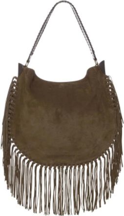 Isabel Marant Isabel Marant, Shoulder Bags, female, Green, Size: ONE SIZE Oskan Soft Zip