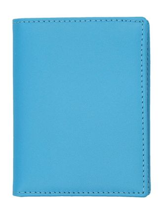 Comme Des Gar&ccedil;ons Bifold Wallet With Vibrant Blue Exterior