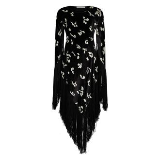 Philosophy di Lorenzo Serafini Party Dresses, female, Black, Size: XL Elegant Asymmetric Long Dress