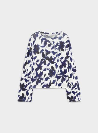 Contemporaine Womens Loose-fit pure linen T-shirt