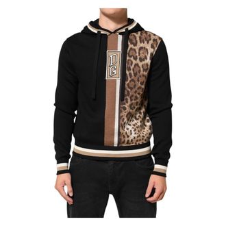 Dolce & Gabbana Hoodies, male, Multicolor, Size: S Hooded Sweatshirt