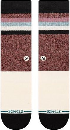 Stance Dockerson Crew Cut Socks Shoes Navy : MD (US Mens Shoe 6-8.5 - Womens Shoe 8-10.5), Cotton/Lyocell/Modal