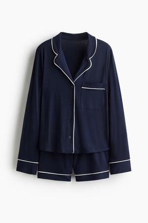 H&M Pyjama aus Viskosemix - Blue