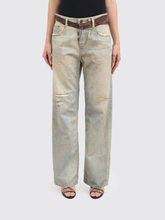 Haikure Jeans a gamba larga Haikure in denim used