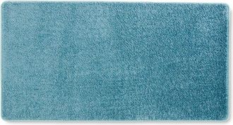 Oviala Oviala - Alfombra rectangular de polipropileno de 80x150 cm en color azul