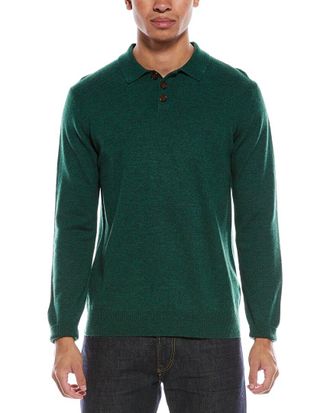 Brodie Wool & Cashmere-Blend Trophy Neck Sweater