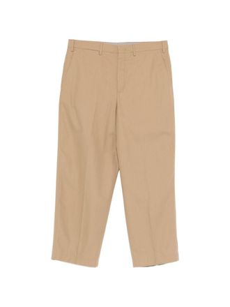 Pantaloni Torino Beige Cotton Regular Fit Pants