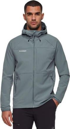 Mammut Ultimate Comfort So Hooded Jacket - Mens in Strata at Nordstrom, Size X-Large