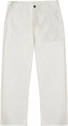 Fortela Jerryt Gabardine Fatigue Trousers in Ecru at Nordstrom, Size 25 32 Eu