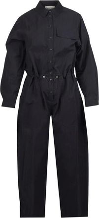 ottod'Ame Drawstring Jumpsuit - female - OttodAme - Jumpsuits - Black - XS/S - Jumpsuits & Playsuits