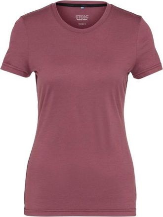 Stoic Merino180 BengtSt. T-Shirt slim Merinoshirt f&uuml;r Damen | lila