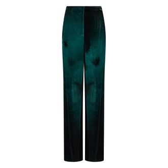 Alberta Ferretti Mujer, Pantalones, Verde, Talla: S