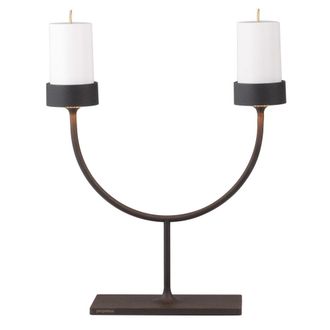 Zafferano Doble emisi&oacute;n l&aacute;mpara mesa negra ip54 recargable, 2,2w