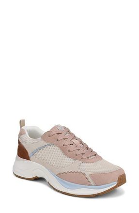 Naturalizer Zoie Sneaker in Ivory/Pink/Walnut at Nordstrom, Size 10.5