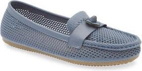 Gloria Vanderbilt Penelope Floral Knit Loafer in Denim at Nordstrom Rack, Size 7.5