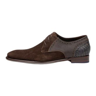 Floris Van Bommel De Stapper - Heren - Schoenen - Bruin - Maat: 42 2/3 EU Wol