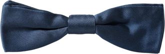 Dolce & Gabbana Satijn Zijden Verstelbare Strik - Heren - Accessoires - Blauw - ONE Size - Satijn - Accessoires