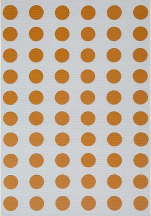 Nazar Rugs Alfombra para interior/exterior de lunares azul 200x285cm