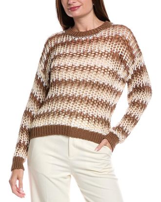 PESERICO Open Knit Sweater