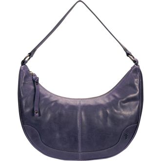 Frye Melissa Crescent Hobo Bag in Eggplant at Nordstrom Rack