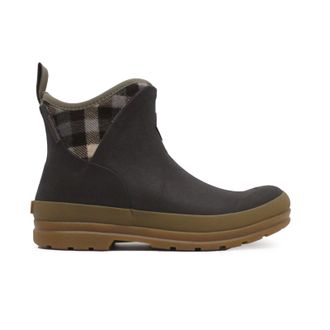 The Original Muck Boot Company Originals Ankle Rubber Womens Waterproof Boots - UK 6 - US 8 Women - EU 39 - Brown Plaid - Size:UK 6