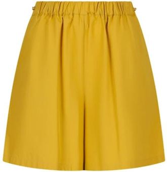 Max Mara Stijlvolle Haway Shorts voor vrouwen - Dames - Korte Broeken - Bruin - S - Korte Broeken