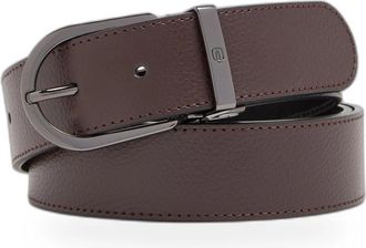 Piquadro Modus Special 35 mm Omkeerbare Riem - Heren - Riemen - Bruin - ONE Size - Leer - Accessoires