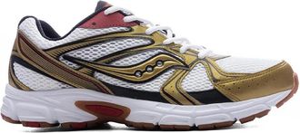 Saucony Saucony Ride Millennium S70812-74 Mens White Metallic Gold Running Shoes MEW540