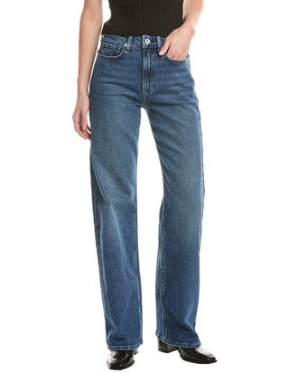 Rag & Bone Rag & Bone Lori Mid-Rise Macon Wide Leg Jean