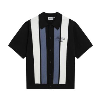 Carhartt Work in Progress Carhartt Wip, Cardigans, male, Multicolor, Size: L S/S Mello Knit Shirt